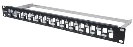 patch-panel-24-porty-na-moduly-keystone-1u-czarny
