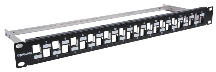 patch-panel-24-porty-na-moduly-keystone-1u-czarny