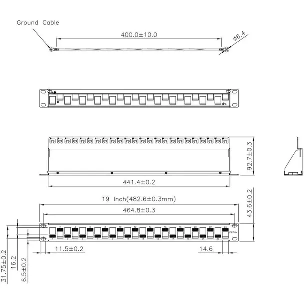 patch-panel-24-porty-na-moduly-keystone-1u-czarny