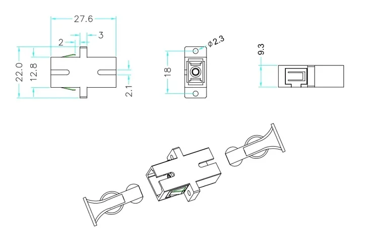 adapter-swiatlowodowy-sc-sc-simplex-singlemode