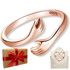 pierscionek-srebrny-925-dlonie-pozlacany-rozowe-zloto-regulowany