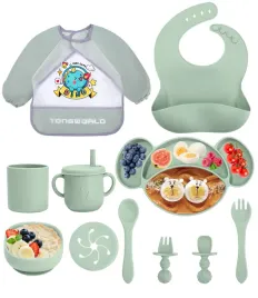 jissta-zestaw-silikonowy-dla-dzieci-11-czesci-zielony