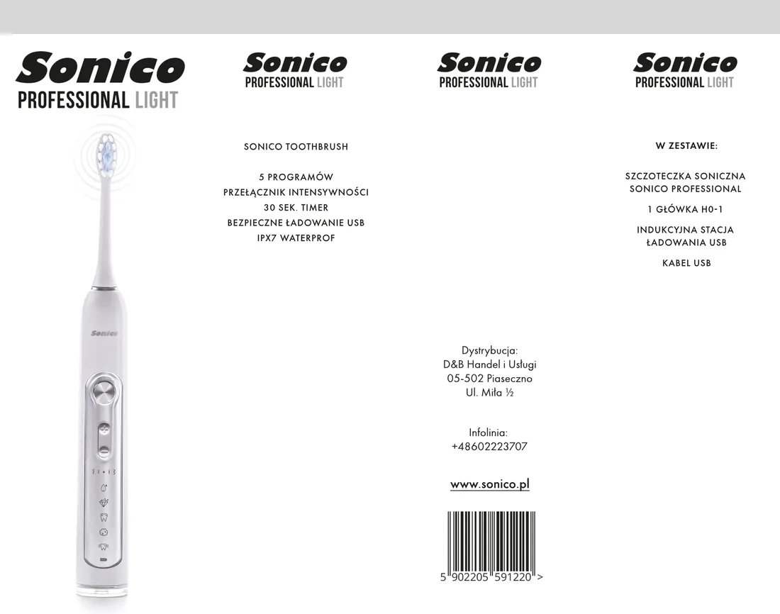 sonico-professional-light-white-szczoteczka-stan-nowy