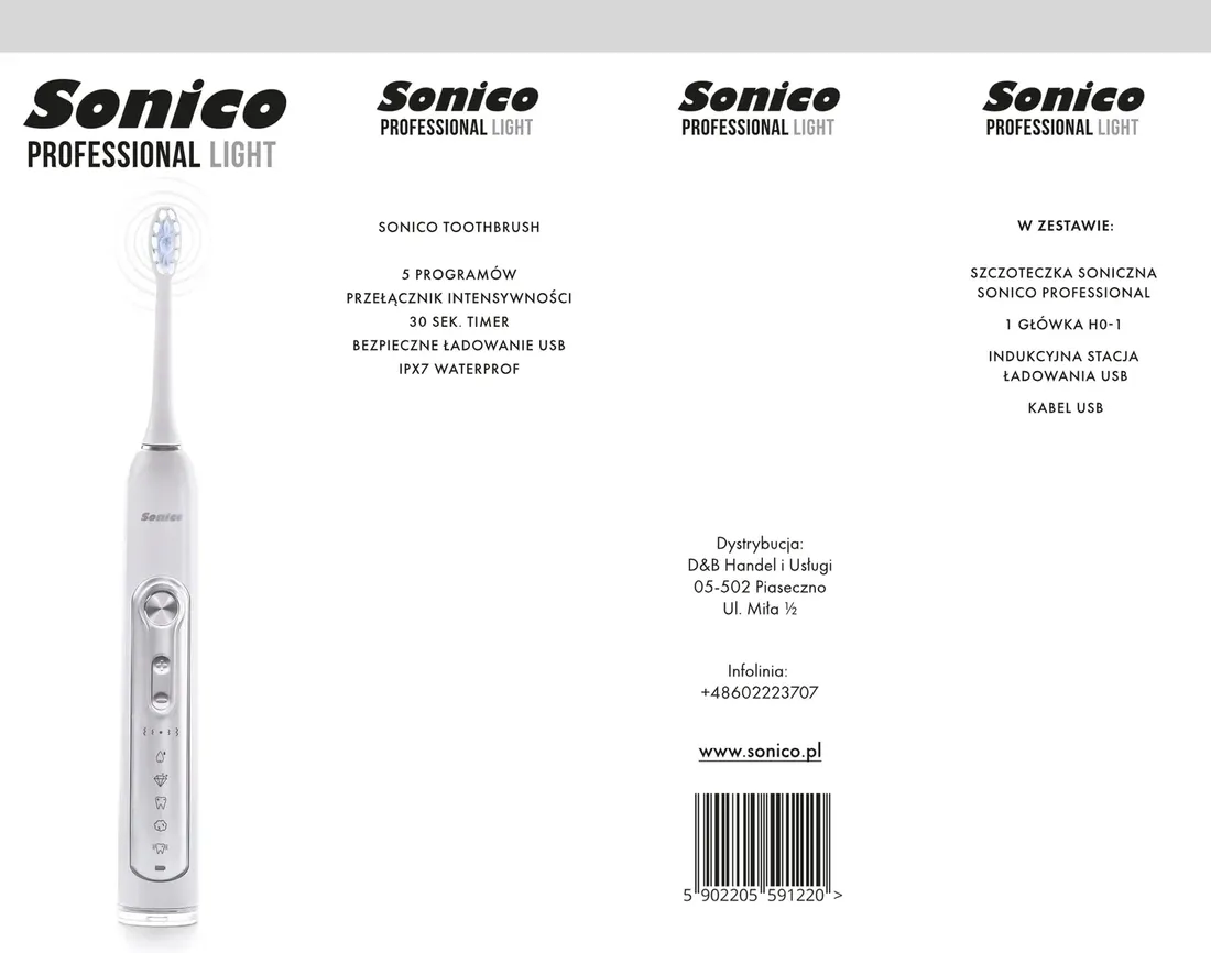 sonico-professional-light-white-szczoteczka-stan-nowy