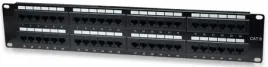 patch-panel-utp-cat6-48-portow-rj45-2u-czarny