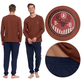 pizama-meska-dwuczesciowa-dlugie-spodnie-dlugi-rekaw-bawelniana-moraj-r-xl