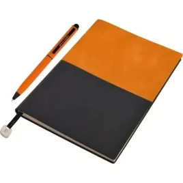 notes-a5-i-dlugopis-pierre-cardin-b3501204ip310-pomaranczowo-czarny