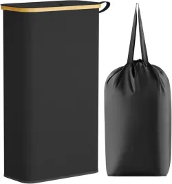 kosz-na-pranie-z-pokrywa-wyciagany-worek-sypialnia-lazienka-czarny-65l
