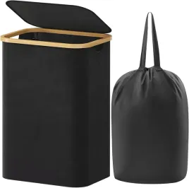 kosz-na-pranie-z-pokrywa-wyciagany-worek-sypialnia-lazienka-czarny-80l