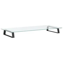 podstawka-pod-monitor-czarna-80x35x8cm-szklo-hartowane-metal