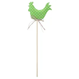 zielona-kura-na-piku-kurka-kurczak-dekoracja-ozdoba-wiosenna-wielkanocna