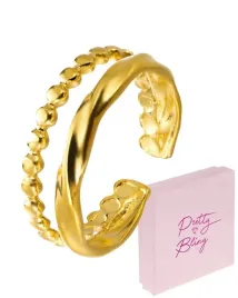 pierscionek-damski-pozlacany-podwojny-zdobiony-stal-chirurgiczna-ozdobny