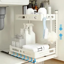 yunnasi-organizer-szafki-kuchennej-2-poziomy-z-hakami