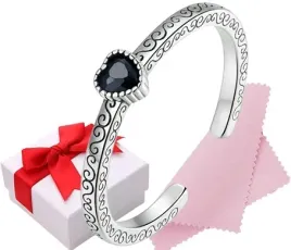 pierscionek-czarne-serce-srebro-regulowany-s925-pudelko
