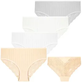 majtki-damskie-figi-bikini-bawelniane-koronkowe-modne-4-pak-zestaw-moraj-s