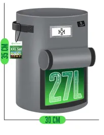 doniczki-3-szt-wlokno-szklane-szare-kesser-30-x-30-x-35-cm