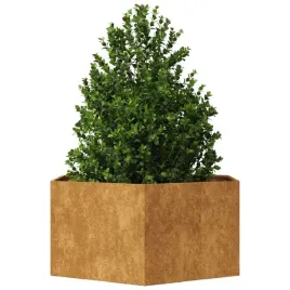 donica-ogrodowa-szesciokatna-104x90x45-cm-stal-kortenowska