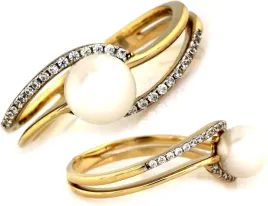 zloty-pierscionek-585-ozdobiony-syntetyczna-perla-i-cyrkoniami-r14