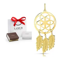 zlota-zawieszka-585-lapacz-snow-prezent-gratisy