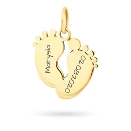 zlota-zawieszka-stopki-stopy-dla-mamy-585-grawer