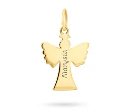 zlota-zawieszka-aniolek-chrzest-z-grawerem-585
