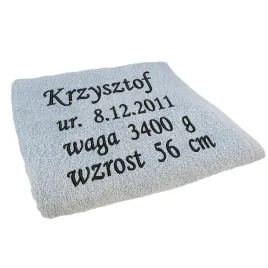 recznik-z-haftem-metryczki-urodzenia-dziecka-prezent-dla-noworodka-70x140