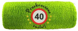 recznik-z-haftem-prezent-na-40-urodziny-40-zwolnij