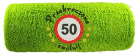 recznik-z-haftem-prezent-na-50-urodziny-50-zwolnij-50x100
