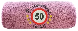 recznik-z-haftem-prezent-na-50-urodziny-50-zwolnij-50x100