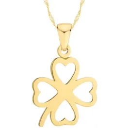 zloty-wisiorek-333-zawieszka-koniczynka-na-prezent