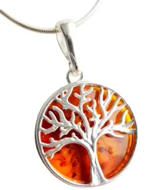 wisiorek-srebrny-drzewko-zycia-z-bursztynem-lanc