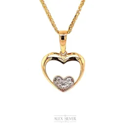 zlote-serduszko-zawieszka-proba-585-serce-zlote