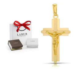 zloty-krzyzyk-585-zawieszka-z-jezusem-prezent-gratisy