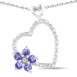 wisiorek-srebro-naturalny-tanzanit-i-cyrkonie