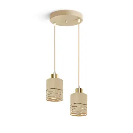 lampa-wiszaca-zwis-regulowana-bezowa-2xe27-led-fale-do-kuchni-nad-wyspe