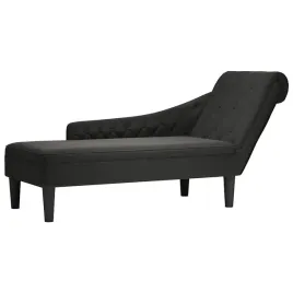 czarny-szezlong-pikowany-145-x-56-x-70-cm-z-poduszka-ledzwiowa