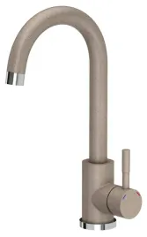 bateria-kuchenna-32-cm-obrotowa-wylewka-bezowy-granit