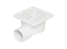 wpust-kanalizacyjny-obrotowy-z-wyjsciem-bocznym-50mm-z-rusztem-bialym-100mm