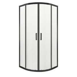 kabina-natryskowa-89x89x190-6mm-bez-brodzika-szklo-ryflowane-czarna-soho