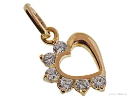 wisior-zloty-kontur-serce-serduszko-heart-gw033