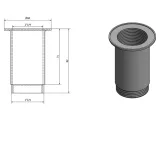przedluzka-5-4-69mm-chrom-stan-nowy