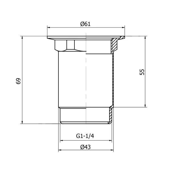 przedluzka-5-4-69mm-chrom-linia-sapho