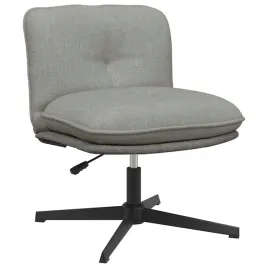 obrotowe-krzeslo-biurowe-jasnoszare-obite-tkanina