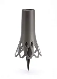 doniczka-wbijana-1l-roseta-antracyt