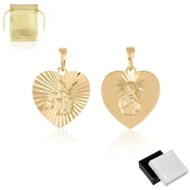 piekny-medalik-dwustronny-szkaplerz-18k-serce-stal-chirurgiczna-gratis