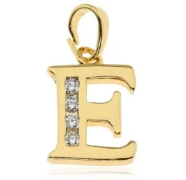 zawieszka-zlota-litera-literka-e-stal-z-cyrkoniam