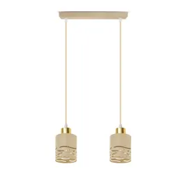 lampa-wiszaca-zwis-ecru-bezowa-2xe27-led-fale-nad-stol-jadalnia-salon