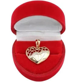 zlota-zawieszka-ze-stali-chirurgicznej-316l-z315-serce-serduszko