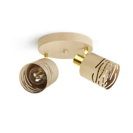 lampa-sufitowa-ruchoma-plafon-ecru-bezowa-2xe27-led-fale-do-sypialni