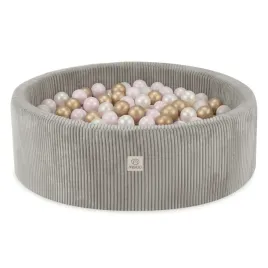 suchy-basen-piankowy-z-pilkami-90x30-dzieci-bezowy-sztruks-300-pilek-misioo